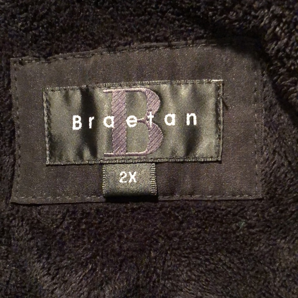 Braetan black quilted hood jacket size 2X - Picture 6 of 13